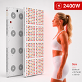 Red Light Therapy & Near Infrared Light Therapy Panel, Full Body, 2400W