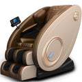 Massage Chair Zero Gravity Full Body with Heating and Bluetooth - Gold
