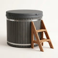 Cold Therapy Ice Bath Built for Home Recovery, 118 Gallon Capacity, Upright Sitting Design, 37x33 Compact Size
