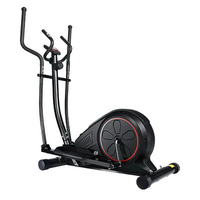 Everfit 4-in-1 Elliptical Cross Trainer Exercise Bike with Adjustable Seat and Resistance Bands