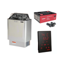 ArtofSteamCo Harvia Kip Sauna Heater Stainless Steel With Rocks and WiFi Control