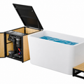 Acrylic X Tub Cold Plunge + LUX High Performance Chiller and Filtration System