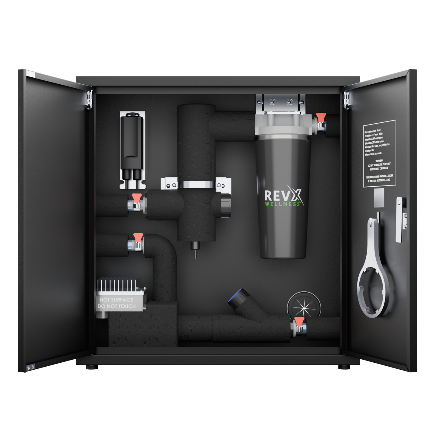 X-FLOW Cold Plunge Filtration System
