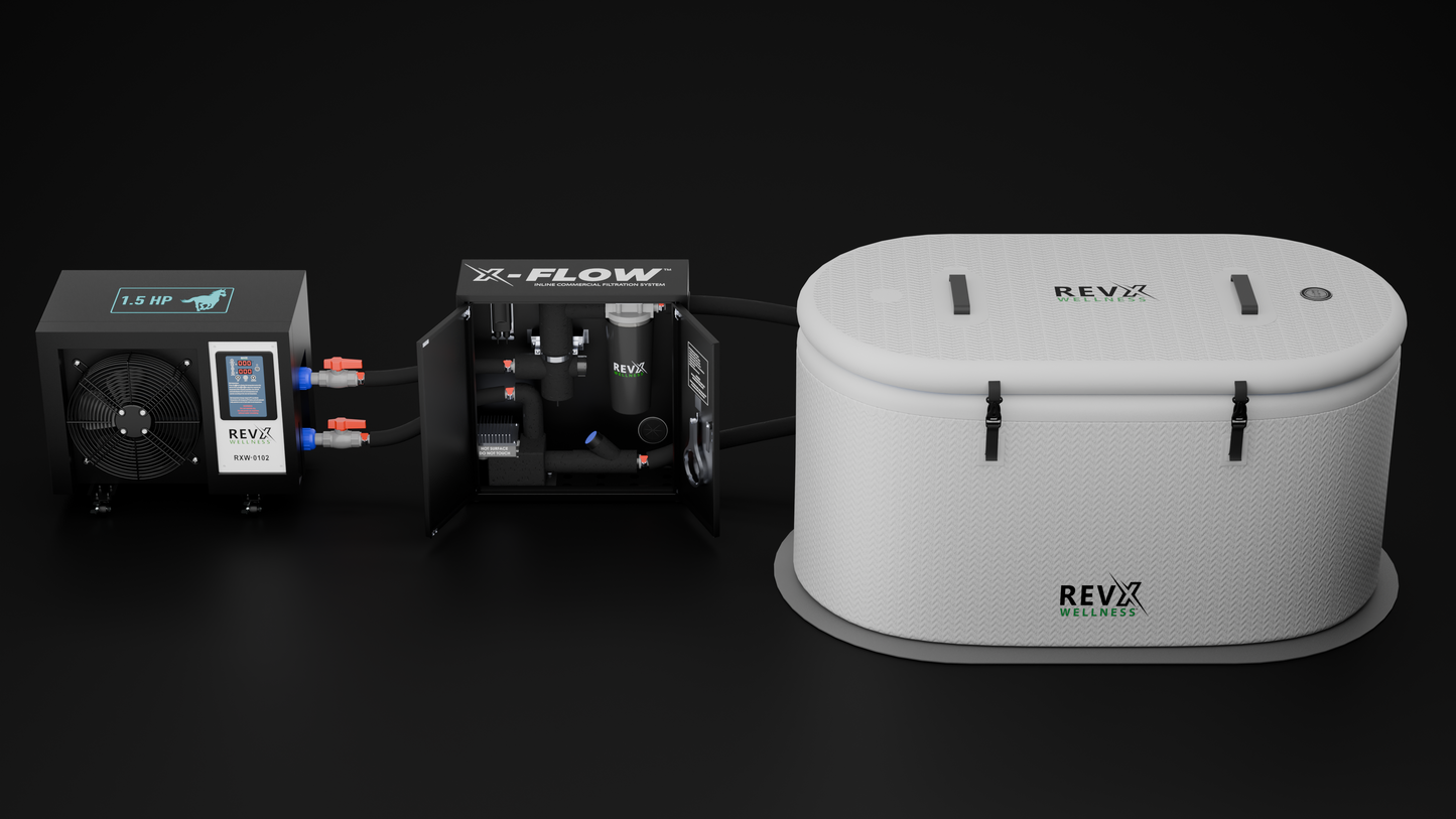 X-FLOW Cold Plunge Filtration System