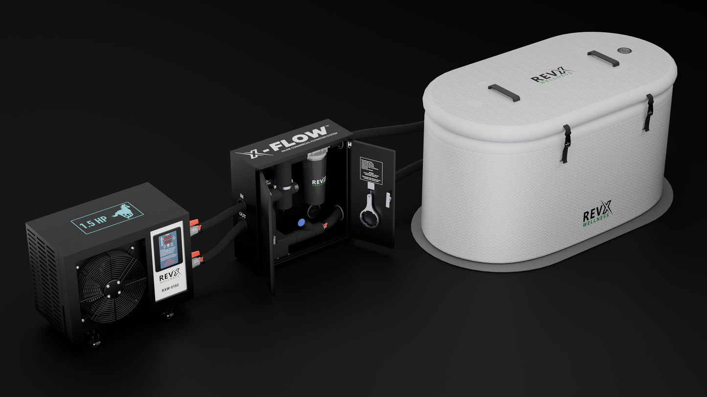 X-FLOW Cold Plunge Filtration System