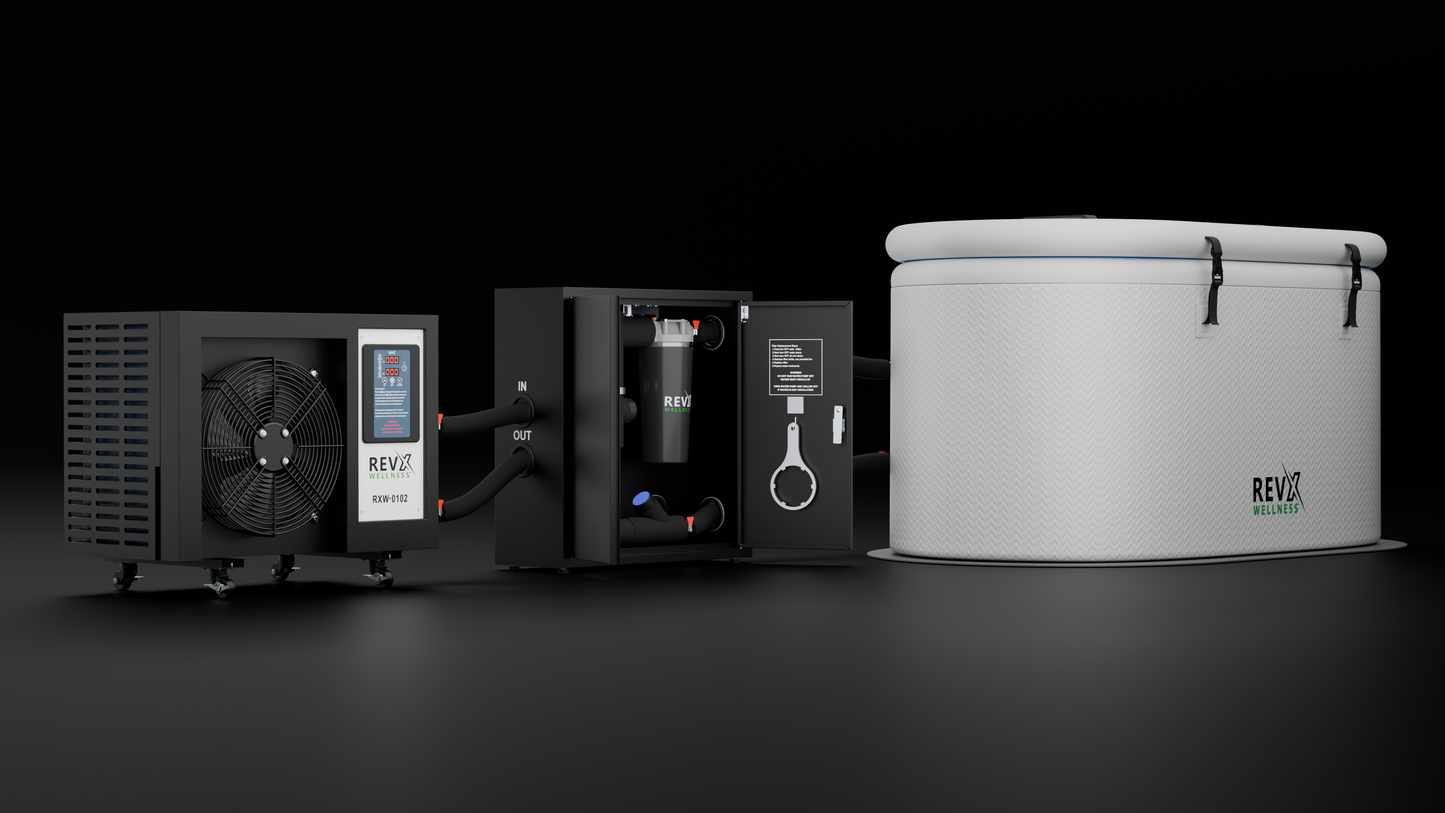 X-FLOW Cold Plunge Filtration System