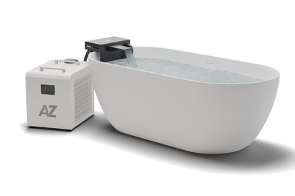 Absolute Zero AZ-Adapt Bundle — Pro Chiller + Adjustable Bathtub Adapter