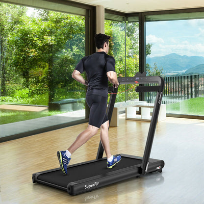 Direct Deals 4.75HP 2 In 1 Folding Treadmill with Remote APP Control