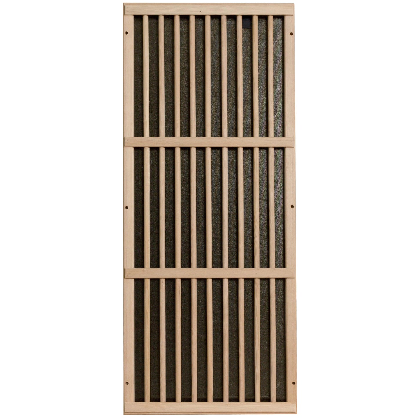 2-Person Canadian Hemlock Infrared Sauna with Chromotherapy Lighting and Sound System