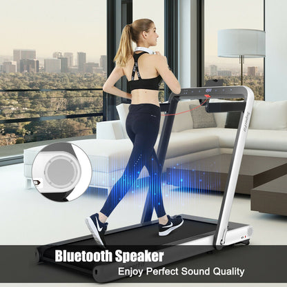 Direct Deals 4.75HP 2 In 1 Folding Treadmill with Remote APP Control