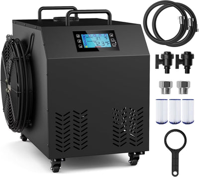 1HP Water Chiller with 3-Stage Filtration and App Control
