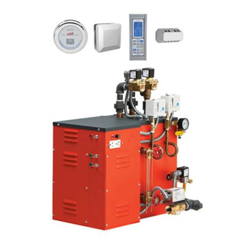 Delta 12kW Commercial Steam Boiler Package DELTA® Commercial Steam Generator 12kW with Control & Steamhead 5COM12-PAC-612-208-01