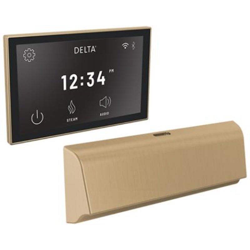 Delta SteamScape™ Deluxe System Digital Interface and Unilateral Steam Head