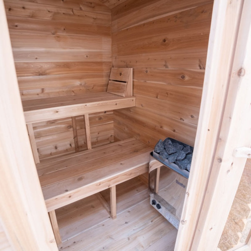 Dundalk Leisurecraft Canadian Timber Granby Cabin 3 Person Sauna