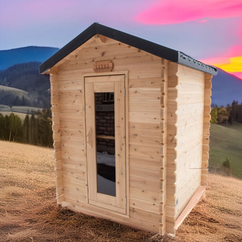 Dundalk Leisurecraft Canadian Timber Granby Cabin 3 Person Sauna