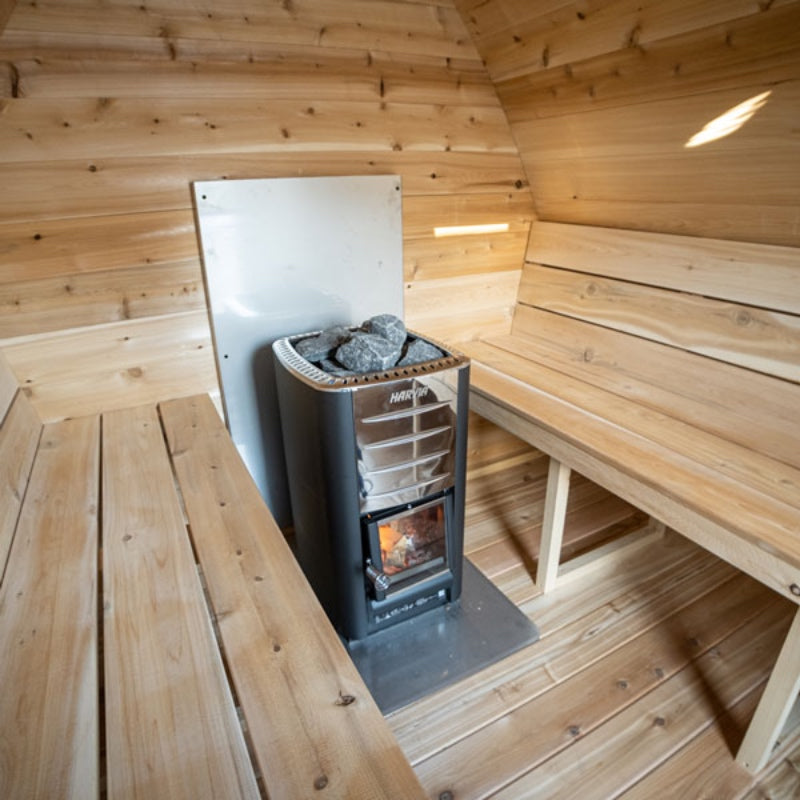 Dundalk Leisurecraft Canadian Timber MiniPOD 4 Person Sauna