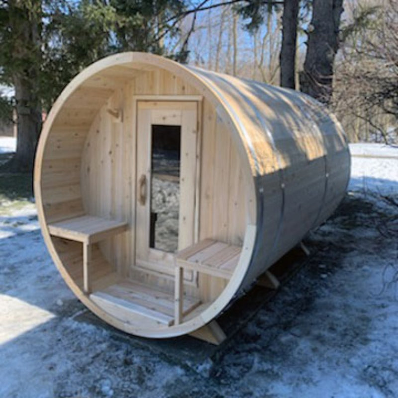 Dundalk Leisurecraft Canadian Timber Serenity Barrel 6 person Sauna