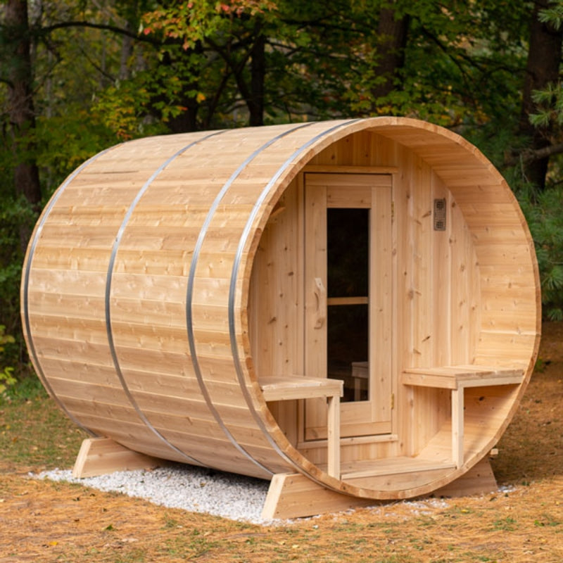 Dundalk Leisurecraft Canadian Timber Serenity Barrel 6 person Sauna
