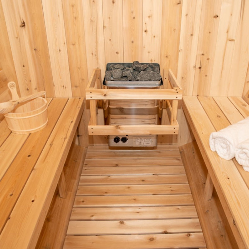 Dundalk Leisurecraft Canadian Timber Harmony Barrel 4 Person Sauna