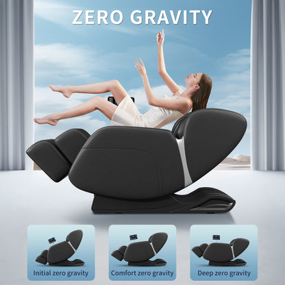 Zero Gravity Massage Chair with Bluetooth Speakers and Full Body Airbags