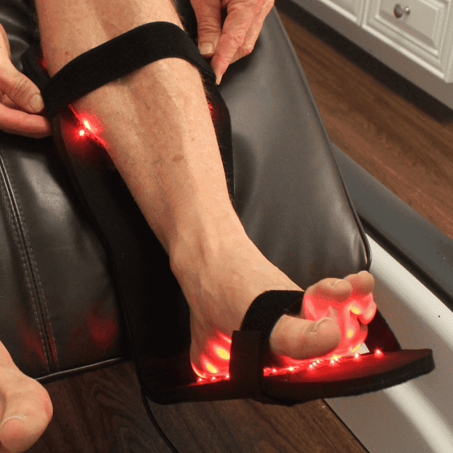HealthLight Foot & Ankle Pad Kit — Red & Near-Infrared LED Light Therapy