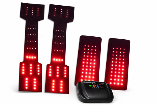 HealthLight Foot & Ankle Pad Kit — Red & Near-Infrared LED Light Therapy