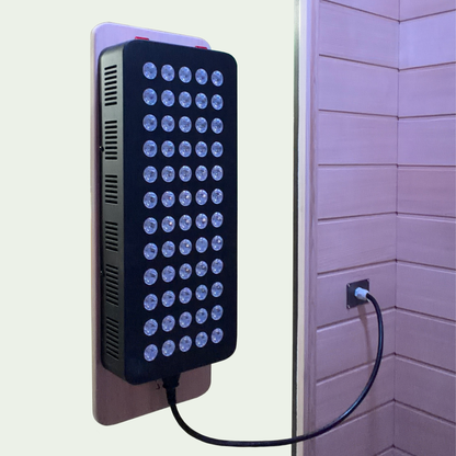 Deluxe Sauna, 1–2 Person Infrared + Red Light Therapy, Low EMF, Canadian Hemlock Wood