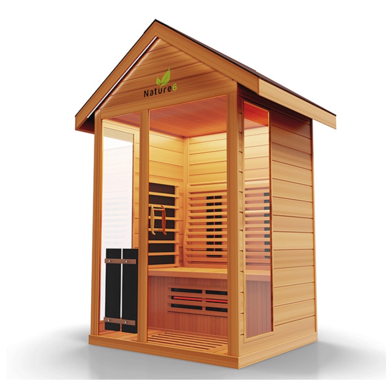 Medical Nature 6- Outdoor Infrared 3 Person Sauna