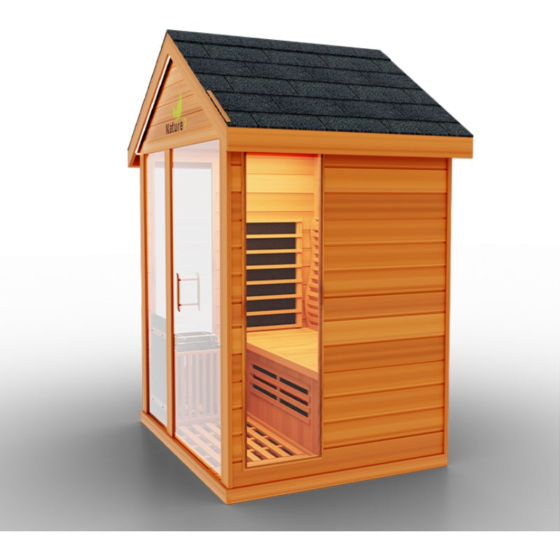 Medical Nature 7 Hybrid- Outdoor Infrared 4 Person Sauna