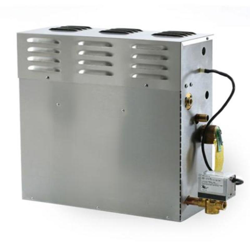 Mr.Steam CT Day Spa Package 12 12kW CT Steam Generator, iTempo Plus, Aroma Steamhead, CT Steam Stop, Autoflush w/Pan