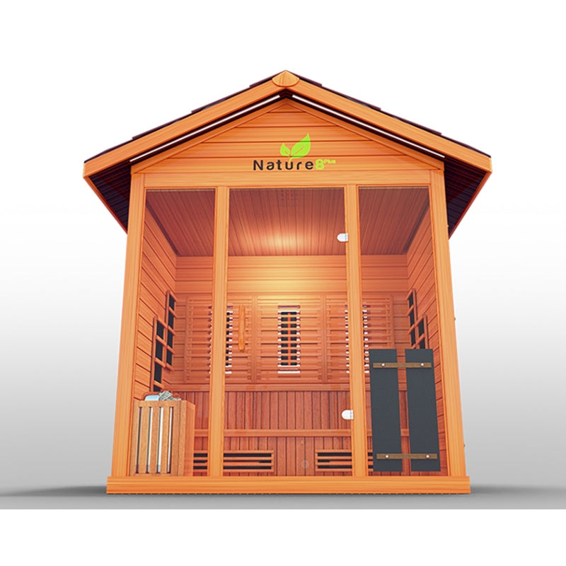 Medical Nature 8 Plus- Outdoor Infrared 6 Person Sauna