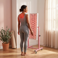 Red Light Therapy Panel Designed for Muscle Recovery, Professional Stand Included, 660nm Wavelength, Home Use — Lifestyle