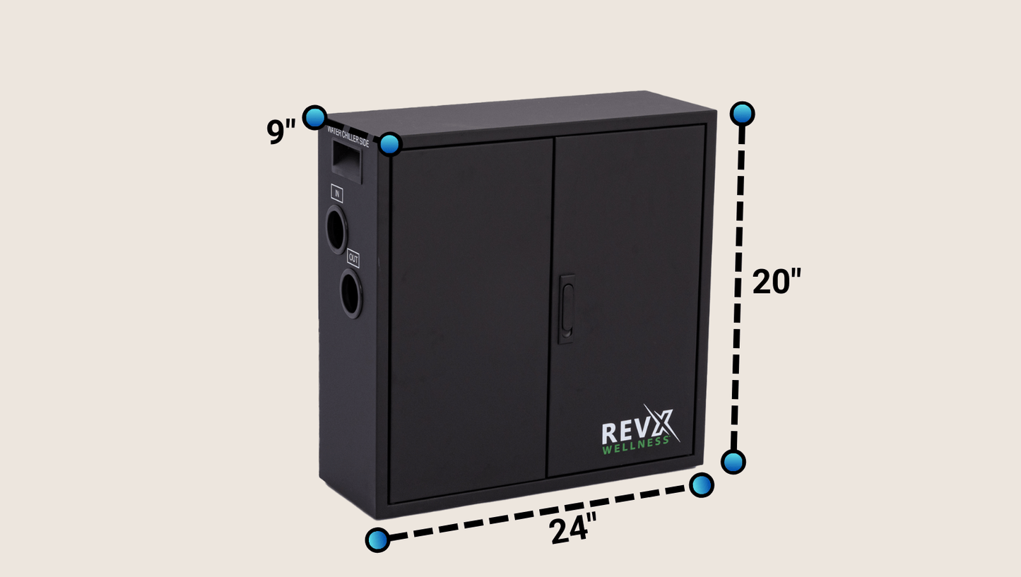 Ozone Water Filtration System For Cold Plunge Tub