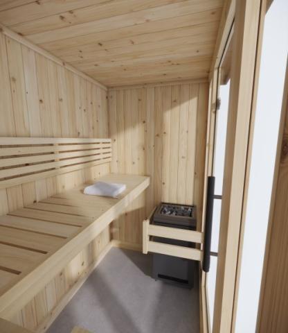 SaunaLife Model X6 Indoor Home Sauna Xperience Series 3 Person