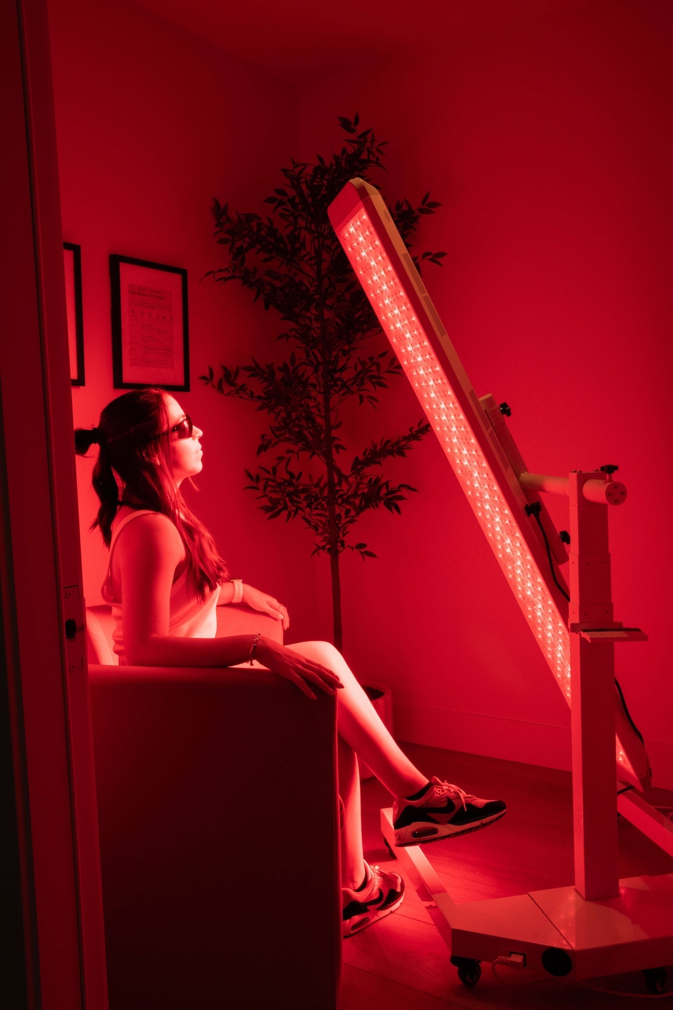 Large Light Therapy Panel — Red, Near-Infrared &amp; Blue Light, 7 Wavelengths