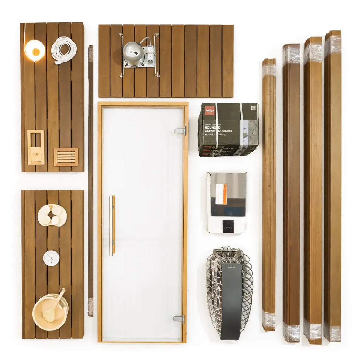 Carbon Smart Saunas Kit - 4' x 4' x 8'