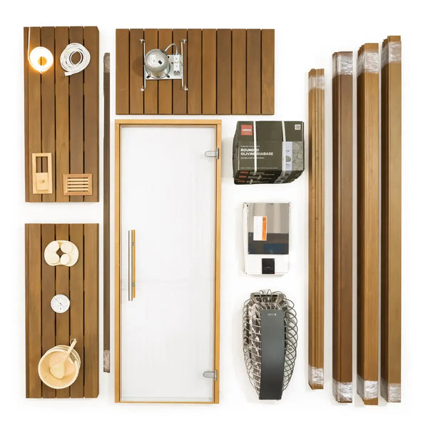 Carbon Smart Saunas Kit - 4' x 4' x 8'