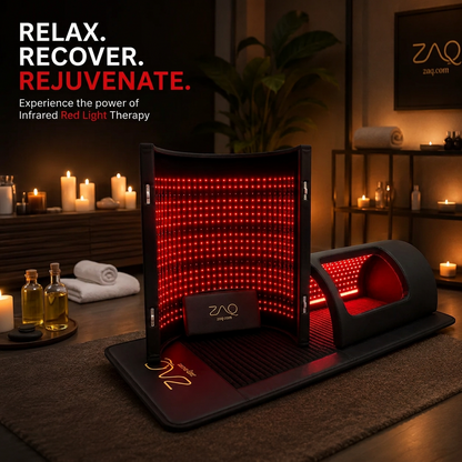 ZAQ ZUNA Pro Far Infrared PEMF, Infrared, Red Light Sauna Dome – Full-Body Wellness