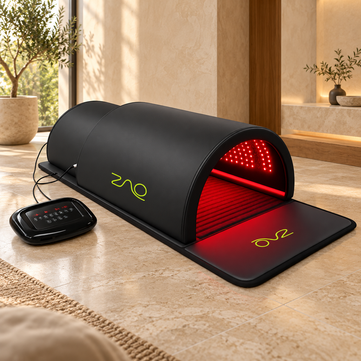 ZAQ ZUNA Pro Far Infrared PEMF, Infrared, Red Light Sauna Dome – Full-Body Wellness