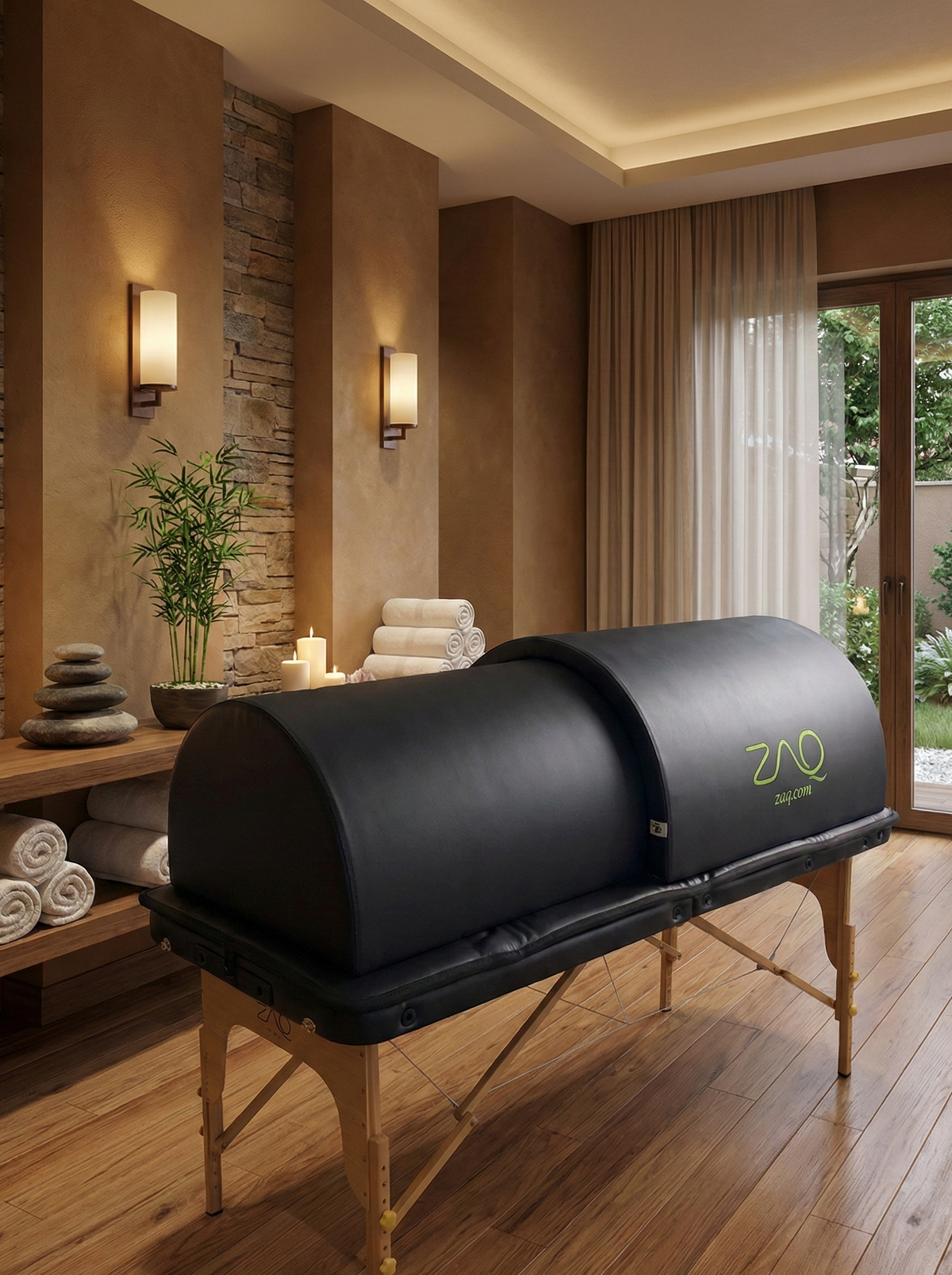 ZAQ ZUNA Pro Far Infrared PEMF, Infrared, Red Light Sauna Dome – Full-Body Wellness