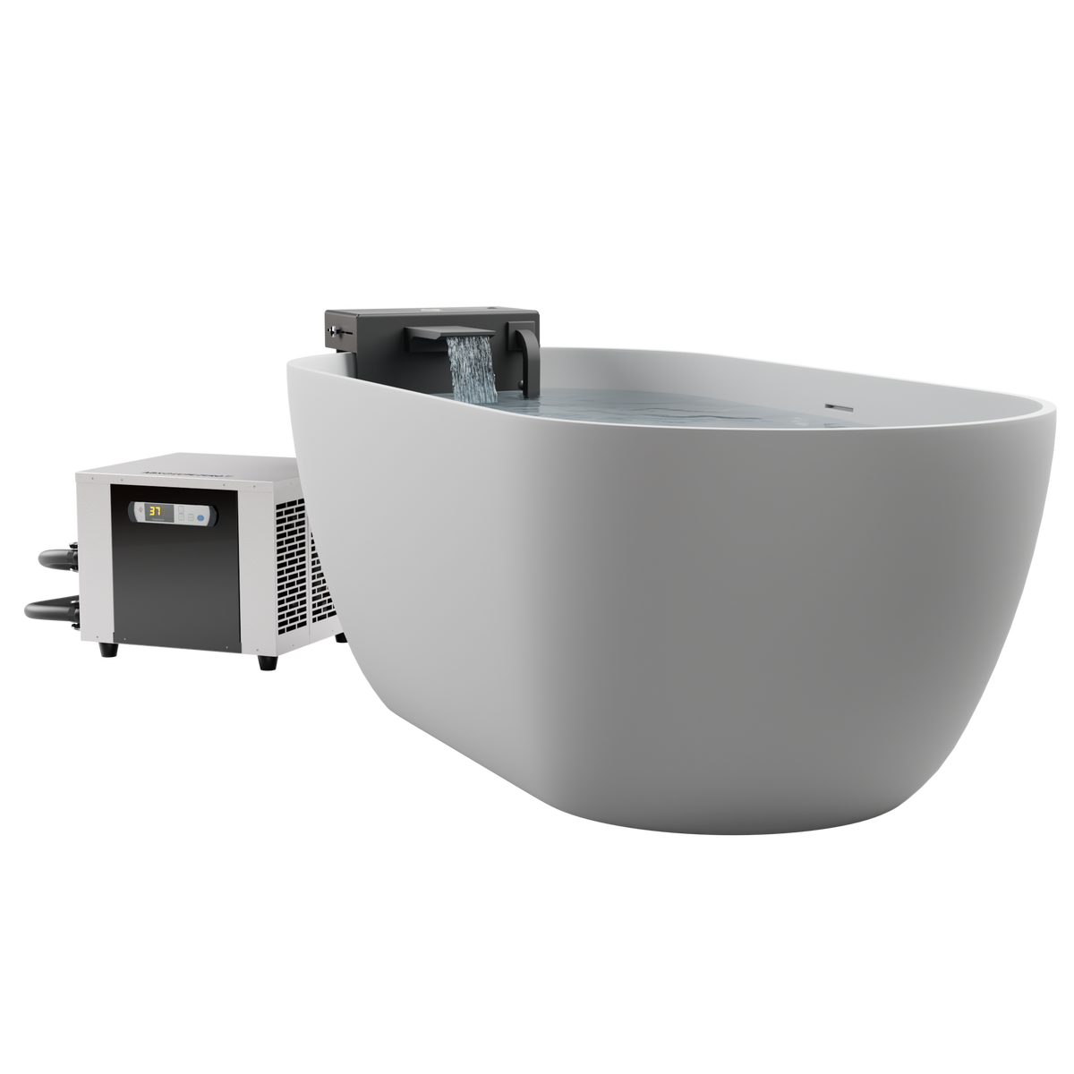 Absolute Zero AZ-Adapt Bundle — Pro Chiller + Adjustable Bathtub Adapter