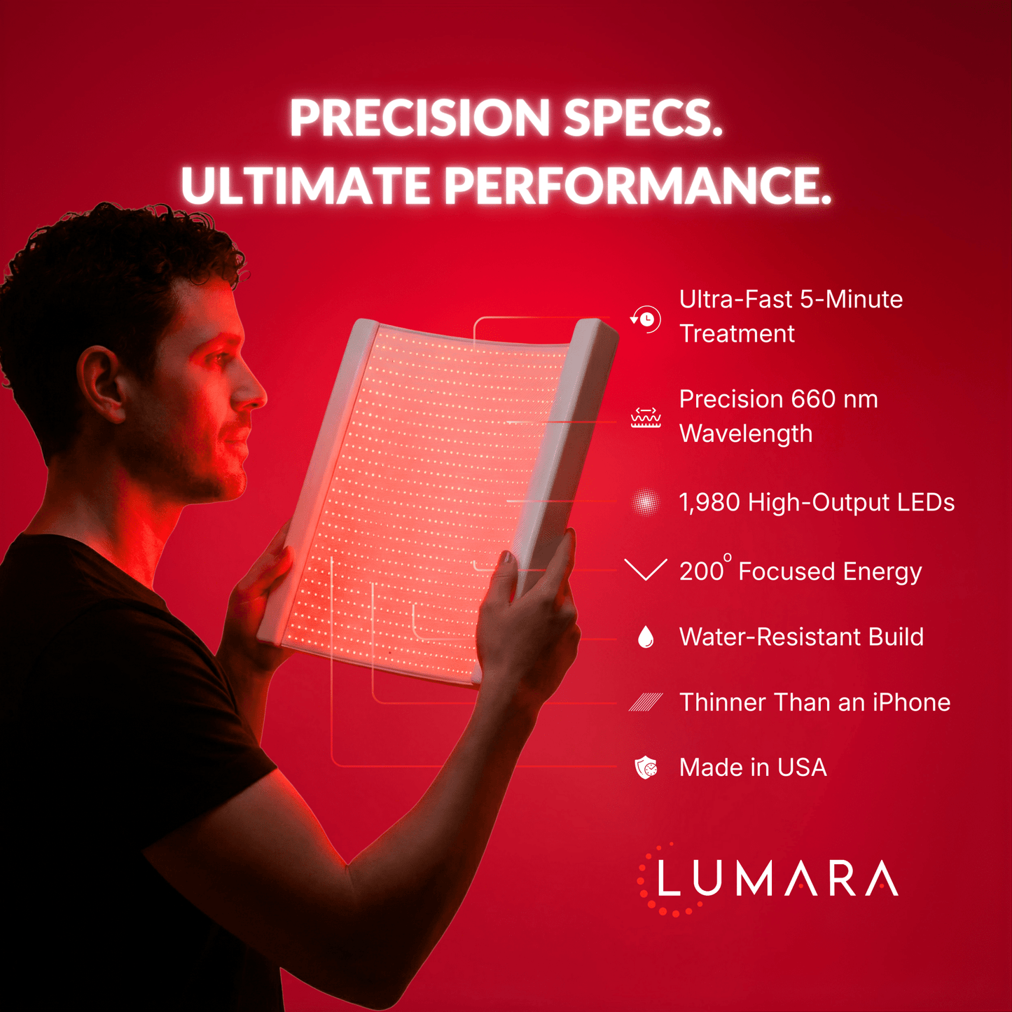 Lumara Illuminate V2 Red Light Therapy Panel