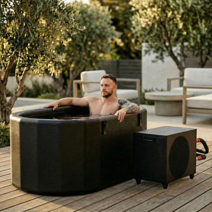 XXL Inflatable Cold Plunge Tub — 216 Gallon Capacity, Chiller Compatible