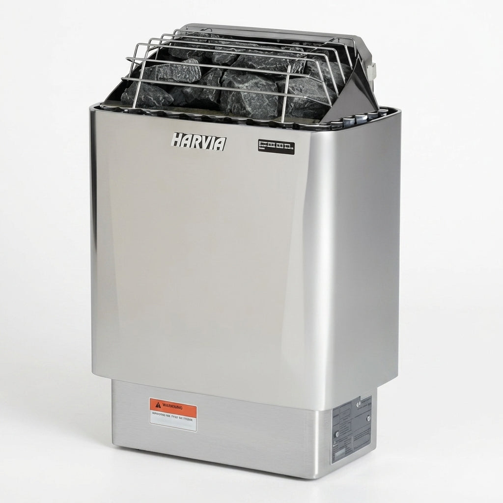 Harvia JH80W2083I KIP80W Kip Series 8kW Stainless Steel Sauna Heater at 208V 3PH JH80W2083I