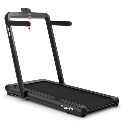 Direct Deals 4.75HP 2 In 1 Folding Treadmill with Remote APP Control