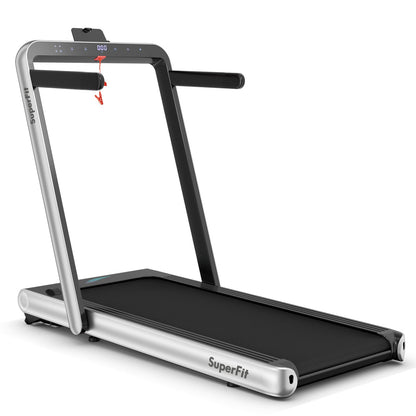 Direct Deals 4.75HP 2 In 1 Folding Treadmill with Remote APP Control