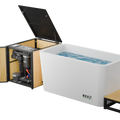 Acrylic X Tub Cold Plunge + LUX High Performance Chiller and Filtration System