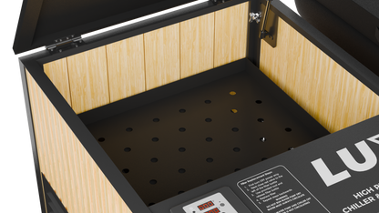 Acrylic X Tub Cold Plunge + LUX High Performance Chiller and Filtration System