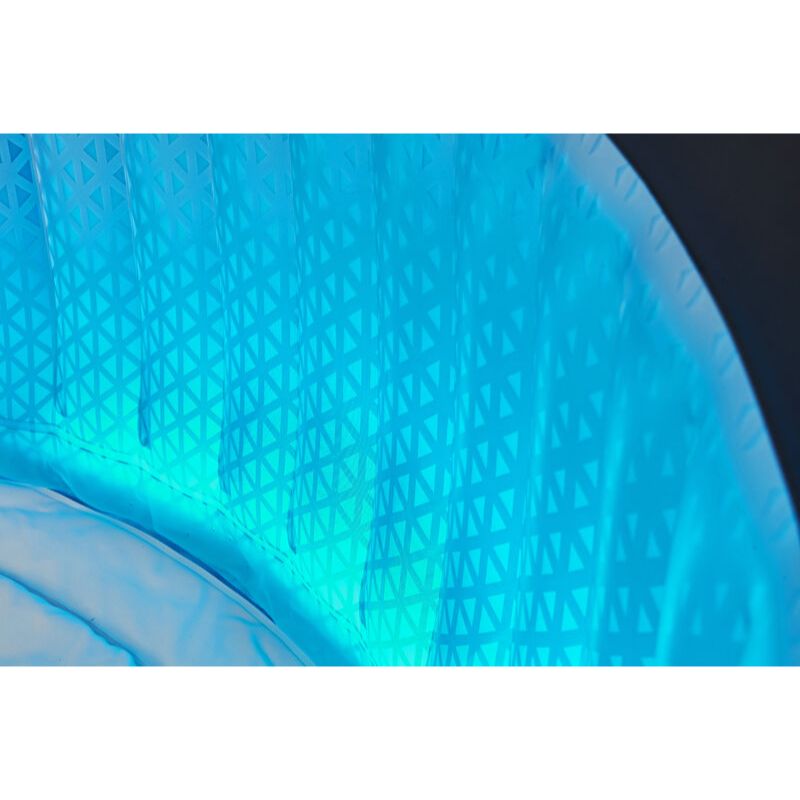 MSPA URBAN Series- Aurora 6 Person Inflatable Hot Tub Spa W/ LED Lights 6954521624389